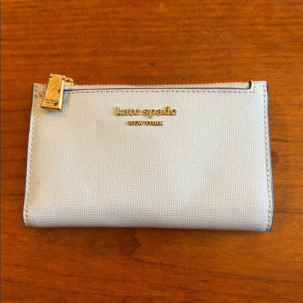 Kate Spade Light Blue Compact Wallet